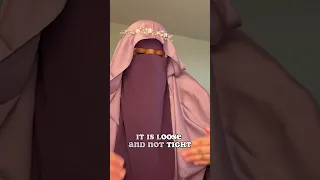 Conditions of the Muslim dress for WOMEN!🧕