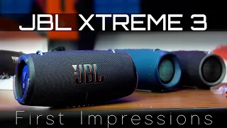 JBL Xtreme 3 Unboxing, First Impressions And Sound Sample 🤞 Those side bumpers tho'