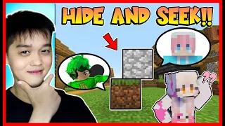 HIDE & SEEK !! TAPI KITA BERUBAH MENJADI BLOCK DAN ITEM !! Feat @darlunggaming1412  Minecraft