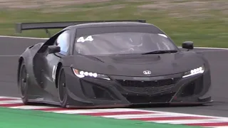 2022 Honda NSX GT3 EVO2 Testing at Misano World Circuit- Pure Sound, Action, FlyBys & More