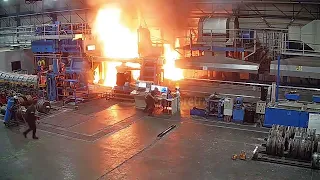 A portal to hell at an aluminum plant that swallowed up the entire shop in a matter of seconds.