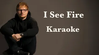 Ed Sheeran - I See Fire Karaoke