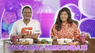 SUPER ATE IMEE TRIES TRENDING MERIENDA WITH JULIANA