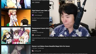 DisguisedToast tries to find a GOOD anime for TinaKitten to watch