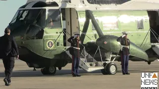 President of the United States Joe Biden Arrives at JFK Airport
