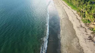 A Virgin Beach of Gwa City from Rakhine, Myanmar