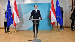 Kurz: "Ich bin ein Mensch mit Fehlern" | AFP