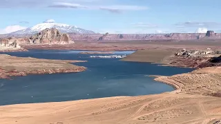 Lake Powell Drought Low Water Level March 2023