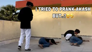 I TRIED TO PRANK AKASH BUT..? 😆🤣 *MOST REQUESTED VIDEO* || PRANK VIDEO || Varsha Thapa