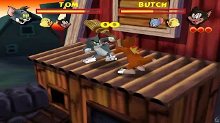 Tom and Jerry in Fists of Furry Gameplay - Teamplay Mode | Battle 01 | Team Butch Vs Team Tuffy (HD)