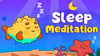 🐡💤 Zen's Sleepy Garden: Children's Sleep Meditation Story | English Voice that Kids LOVE
