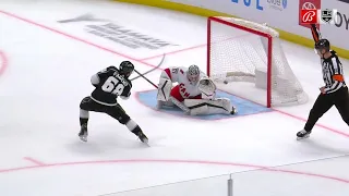 Samuel Fagemo scores a breakaway goal and records his first career NHL goal.