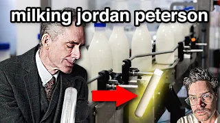 Jordan Peterson is fascinated by MILKING? | lemonparty clips