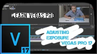 How to Adjust Light Levels (Fix Overexposure) in Vegas Pro 17 #VegasPro17