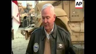 Defense Secretary Robert Gates is in Afghanistan, where he learned about the arrest of WikiLeaks fou