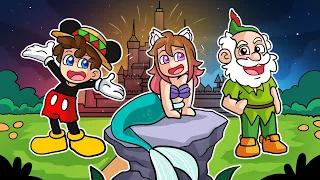 ¡Minecraft PERO es DISNEY! 🏰✨😱 MINECRAFT con SILVIOGAMER, SOYDANY, PANCRACIO y PERMON