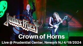 Judas Priest - Crown of Horns LIVE @ Prudential Center Newark NJ 4/19/2024