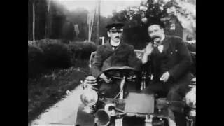 Runaway Match (1903) First Car Chase Scene- Music by Pablo Salazar