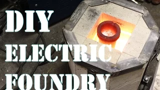 How to Make an Electric Foundry For Metal Casting - Part 1