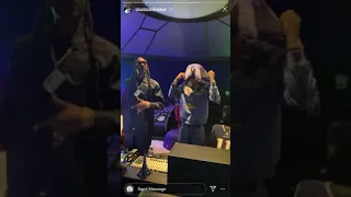 Snoop Dogg & Blueface in the studio bumpin and remembering 2 Pac || 2 of American Most Wanted
