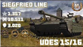 World of Tanks UDES 15/16 - 3 Kills 10.5K Damage