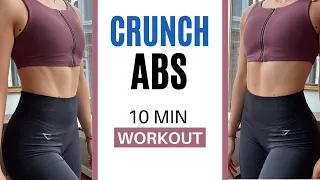 CRUNCH 10 MIN AB WORKOUT // Intense and effective | Twice as Fit