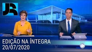 Assista à íntegra do Jornal da Record | 20/07/2020