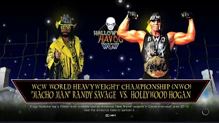 WWE2K22 | WCW Halloween Havoc 1997 | Title Match | Randy Savage  vs Hollywood Hogan |