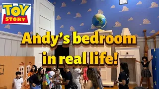 Toy Story - Andy’s bedroom in real life.