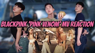 [ENG] 블랙핑크 '핑크 베놈' 뮤비 리액션 (With.큐영) | BLACKPINK 'Pink Venom' M/V KOREAN REACTION