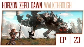 Horizon Zero Dawn 100% Gameplay Walkthrough - Part 23 (PS4 Pro - Favor Resolution)