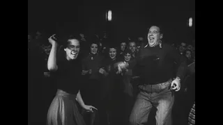 Sweden, 1945 - gymnastics at Electrolux and jitterbug in Nalen club - Polish newsreel from 1946