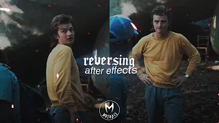 how to reverse ; after effects