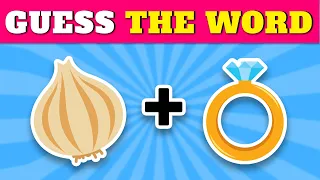 Can You Guess the WORD By The Emoji? 🤔| Guess The Emoji