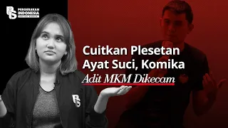 Cuitkan Plesetan Ayat Suci, Komika Adit MKM Dikecam | Cindy Florencine