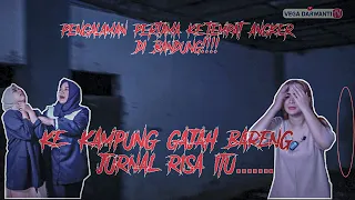 (HORROR) JURNAL RISA DAN VEGA DARWANTI EXPLORE TEMPAT HORROR DIBANDUNG.....