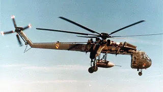 How to Carry The Most Powerful Conventional Weapon of the Vietnam War - Sikorsky CH-54 Tarhe