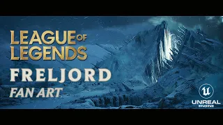 Freljord from the League of Legends Cinematic - Unreal Engine 5 - Fan Art
