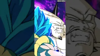 EZA LR Gogeta Blue 1 turns Omega Red Zone