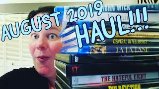 #August2019Haul Blu-ray/DVD Haul August 2019 |My First Steelbook