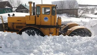 Уборка, чистка снега д.Чуюнчи-Чупаново, Март 2023 г.