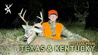 A Texas Bowhunting MISS & Kentucky Muzzleloader BUCK DOWN! | WHITETAIL POSSE