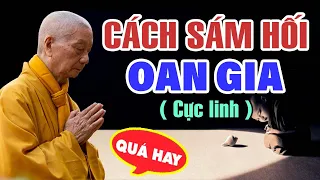 Cách Sám Hối và Giải Nghiệp Oan Gia Trái Chủ Trên Thân - HT Trí Quảng