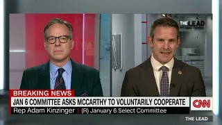 Rep. Kinzinger On CNN: Ray Epps, Jan. 6 Investigation, Mainstream Conspiracy Theories