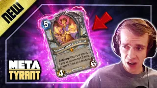 This will be the NEW meta Tyrant after the nerfs! - Hearthstone Thijs