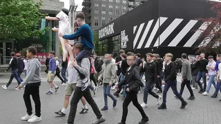 Walking To Wembley Stadium - Bromley & Solihull Moors Fans Arrive For National League Play Off 2024