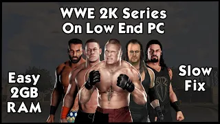 WWE All 2K Games Minimum Requirements | WWE 2k20/#2k19/#2k18/#2K17/#2k16/#2k15 on Low end PC