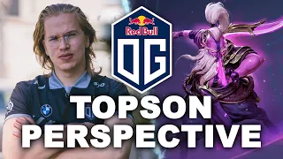 Topson Perspective Void Spirit & Dawnbreaker — how he Carried OG on TI10