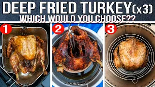 The Best Way to Deep Fry a Thanksgiving Turkey - We Tried them ALL! | SAM THE COOKING GUY 4K