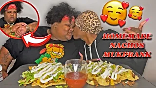 HOMEMADE LOADED NACHOS MUKPRANK | STORY TIME W/@m.msquadd2.043